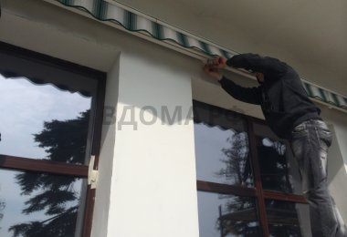 Ремонт маркиз, замена ткани