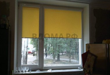 Рулонные шторы кассетного типа в частных домах Симферополя, Севастополя