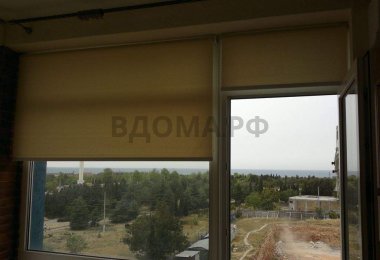 Рулонные шторы открытого типа