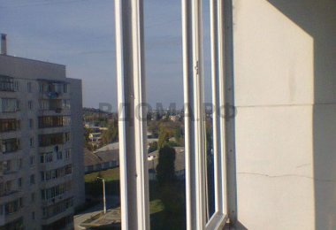 Монтаж роллет на двенадцатом этаже новостройки в Гурзуфе